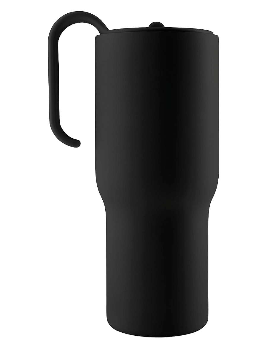 Eva Solo - Sip'n'Go Tumbler 0.9 L Black - termostassid - black - 2