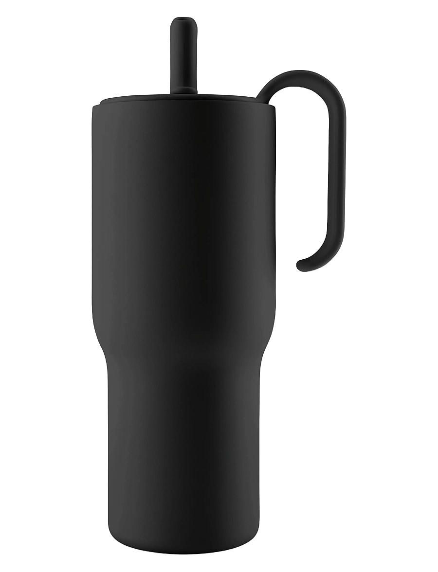 Eva Solo - Sip'n'Go Tumbler 0.9 L Black - termostassid - black - 5
