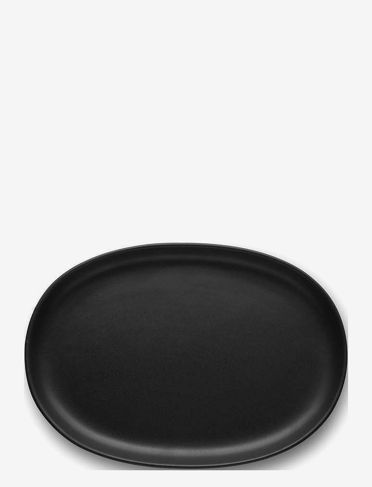 Eva Solo - Nordic kitchen oval plate 26 cm - lowest prices - black - 0