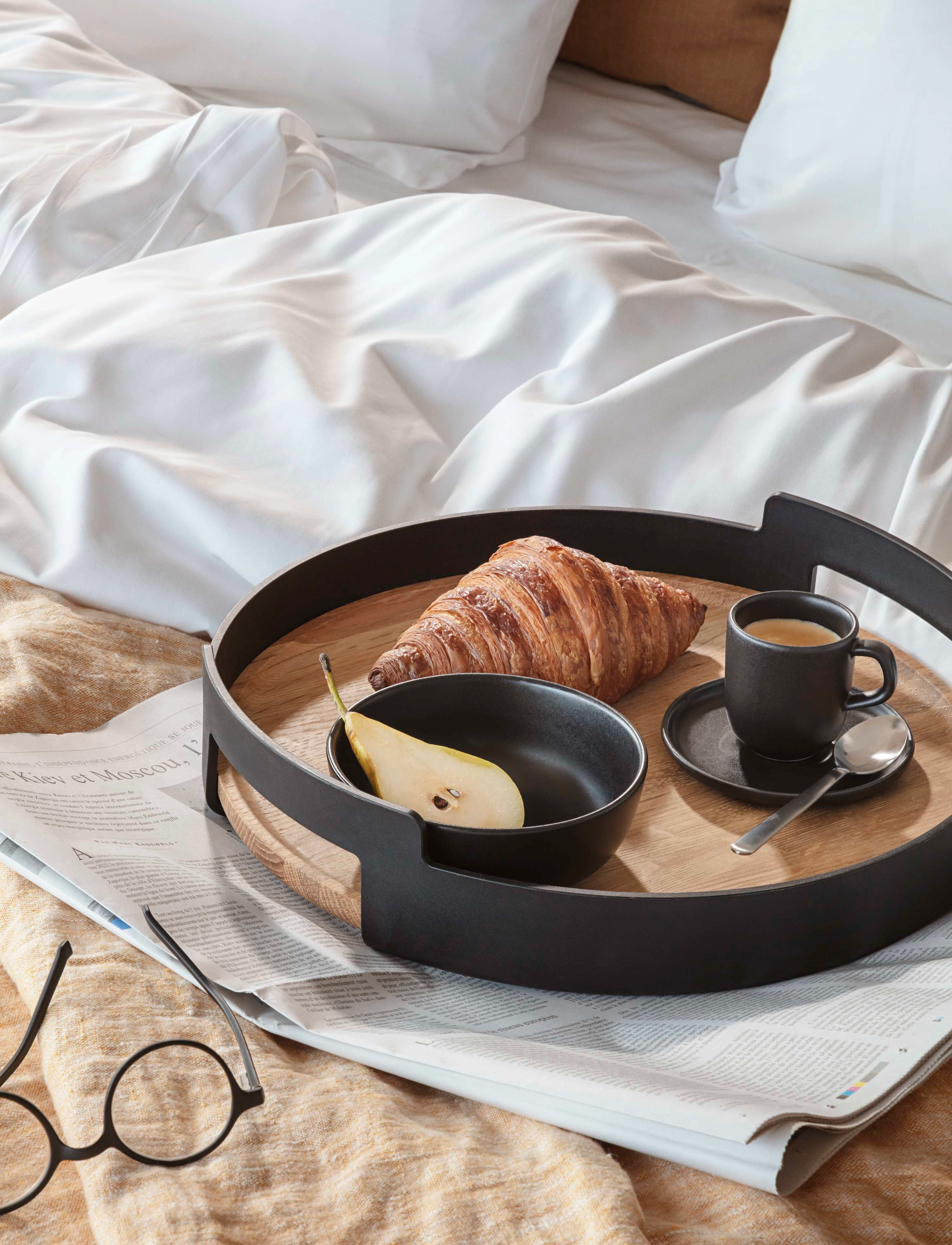 Eva Solo - Nordic kitchen espresso cup with saucer - black - 5