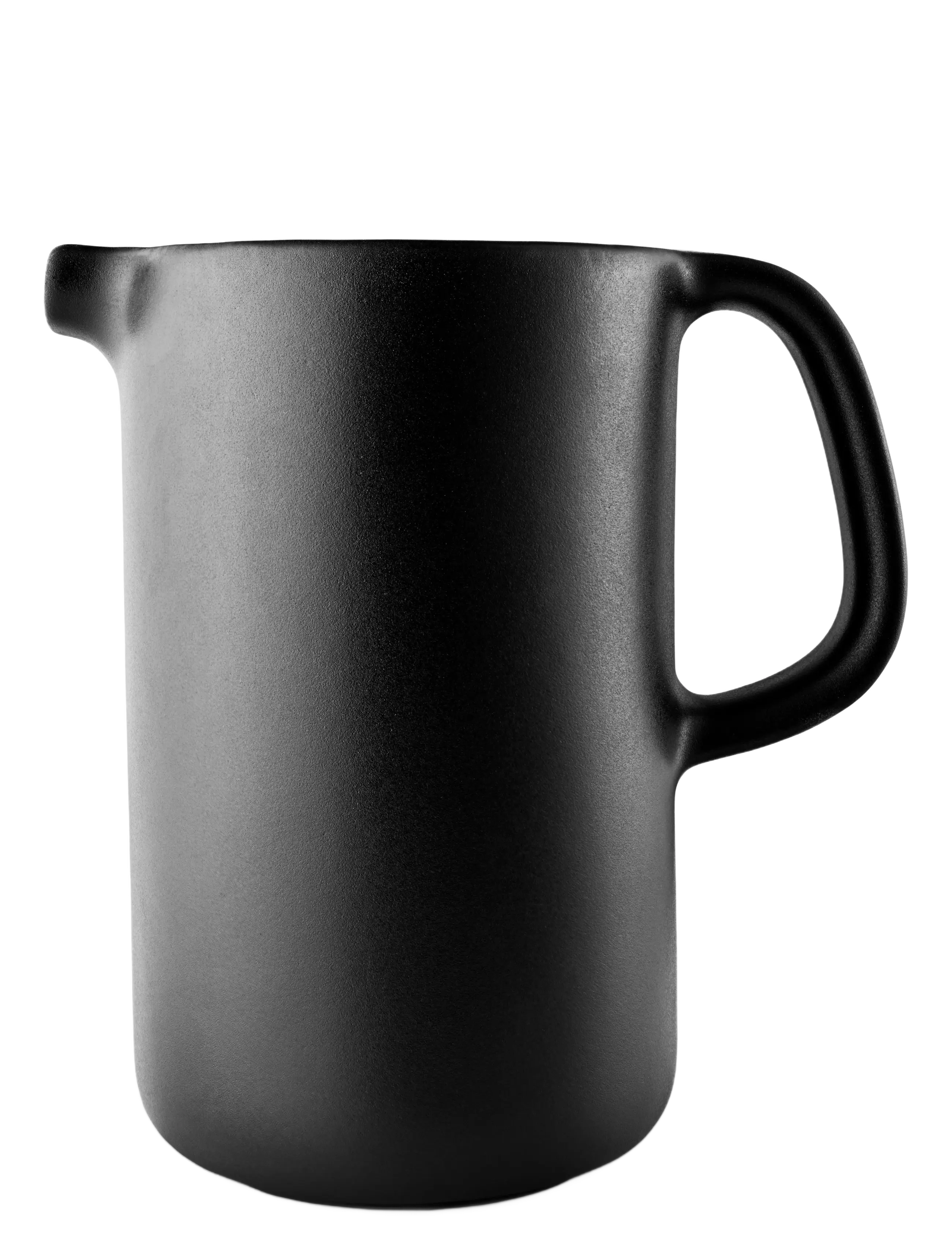 Eva Solo Nordic Kitchen Cylinder Kande 1,0 L, Vandkaraffel og -kande, Sort, Str: 1 L