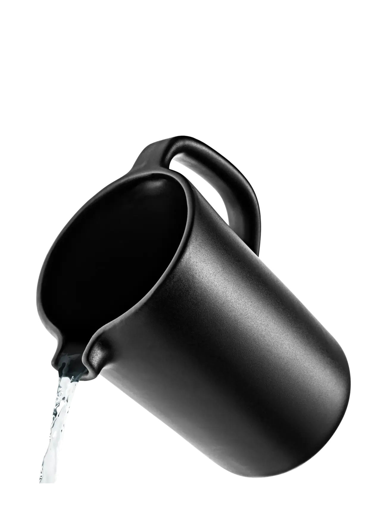 Eva Solo - Nordic kitchen Cylinder jug 1.0 l - vatnskaröflur - black - 2