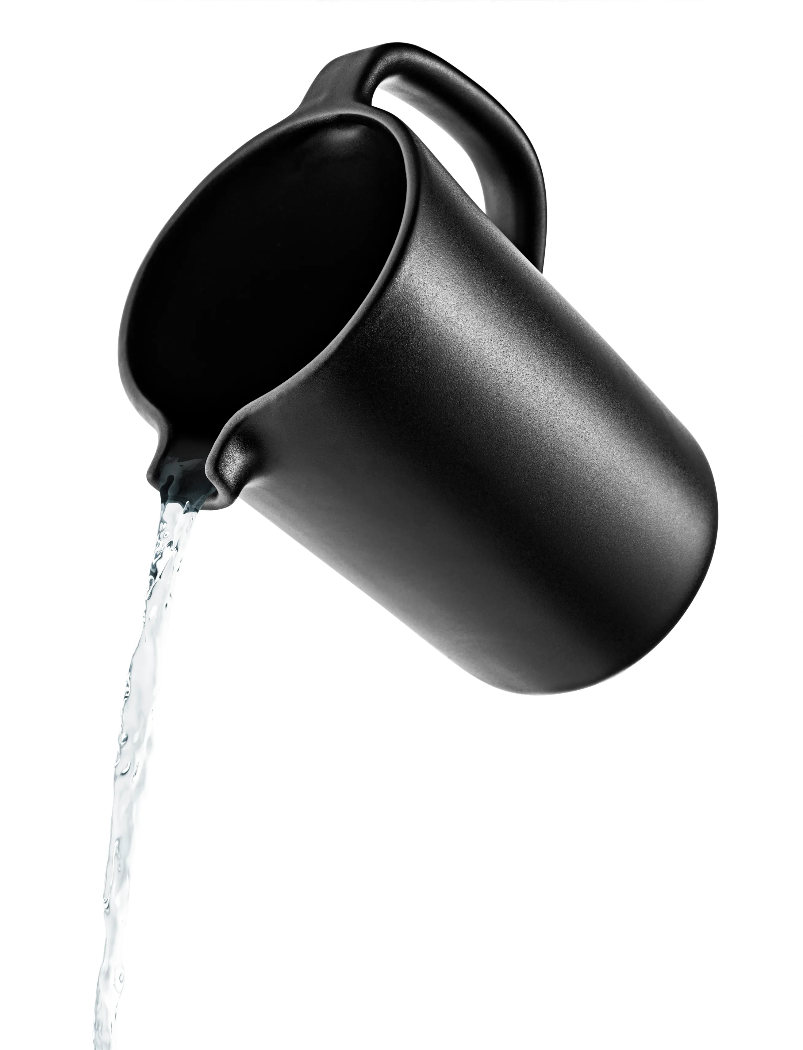 Eva Solo - Nordic kitchen Cylinder kande 1,0 l - vandkarafler - black - 4