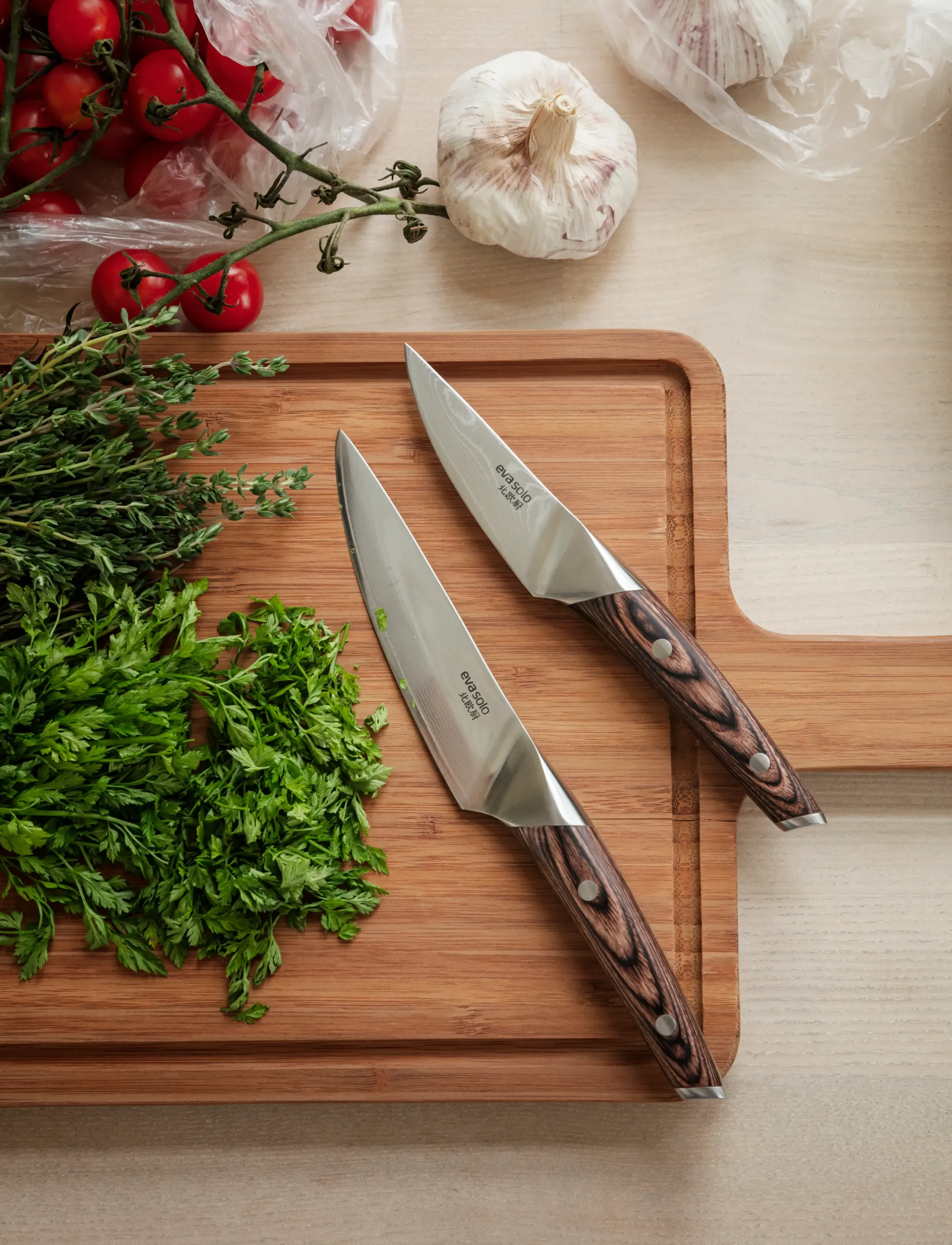 Eva Solo Kniv 9 Cm, cm, Knives & Accessories, Braun - Chef Knives, Homeware