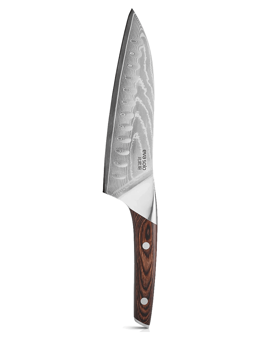 Eva Solo - Santoku knife 18 cm - santoku messer - pakka wood - 1