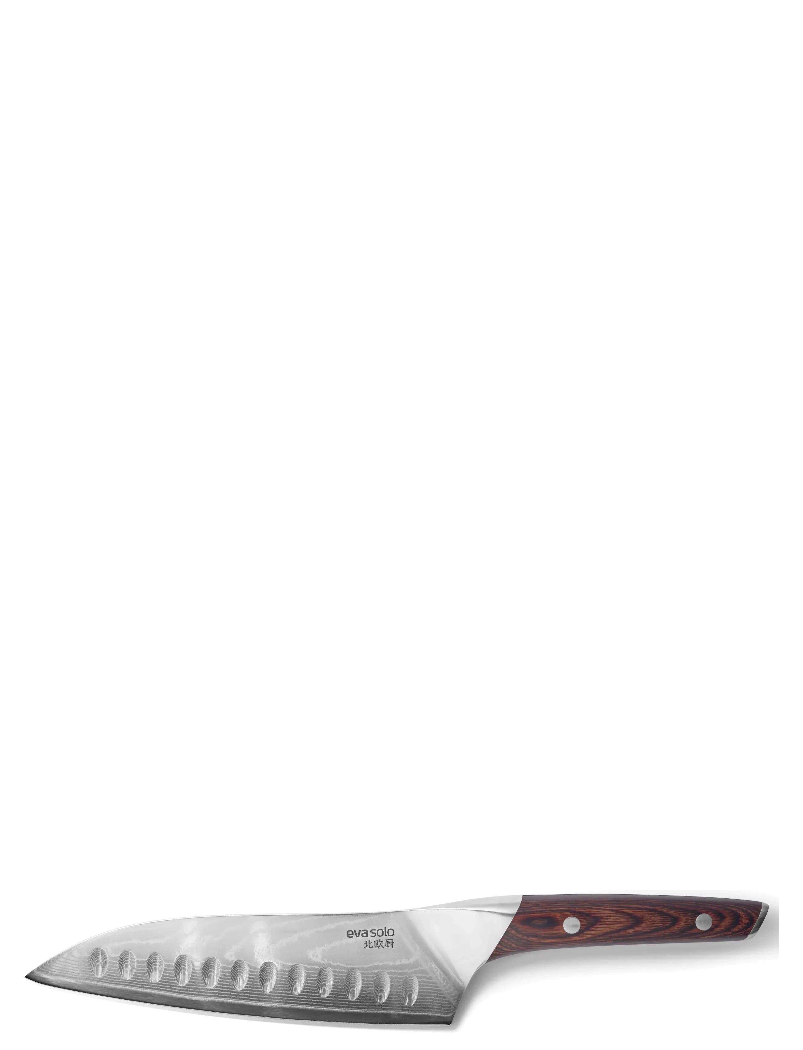 Eva Solo - Santoku-kniv 18 cm - santokuknivar - pakka wood - 2