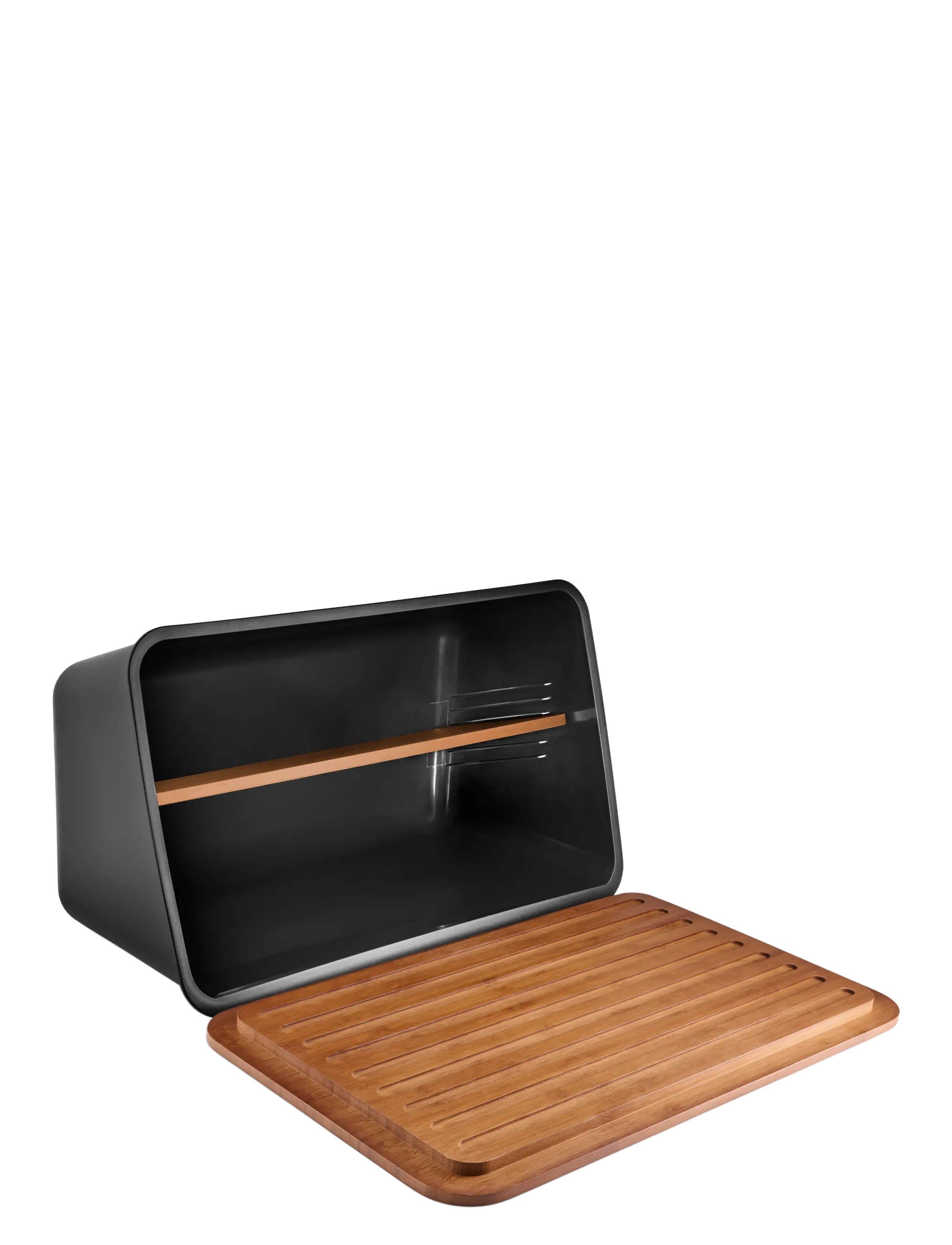 Eva Solo Nordic Kitchen Brødboks Black, Brødkasse og kurv, Sort, Str: 26X39X21CM