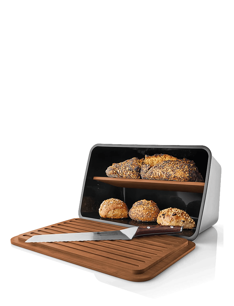 Eva Solo - Nordic kitchen Bread box Black - leivakastid ja -korvid - black - 3