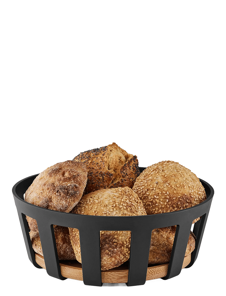 Eva Solo - Nordic kitchen Bread basket large - brotkästen & brotkörbe - black - 1