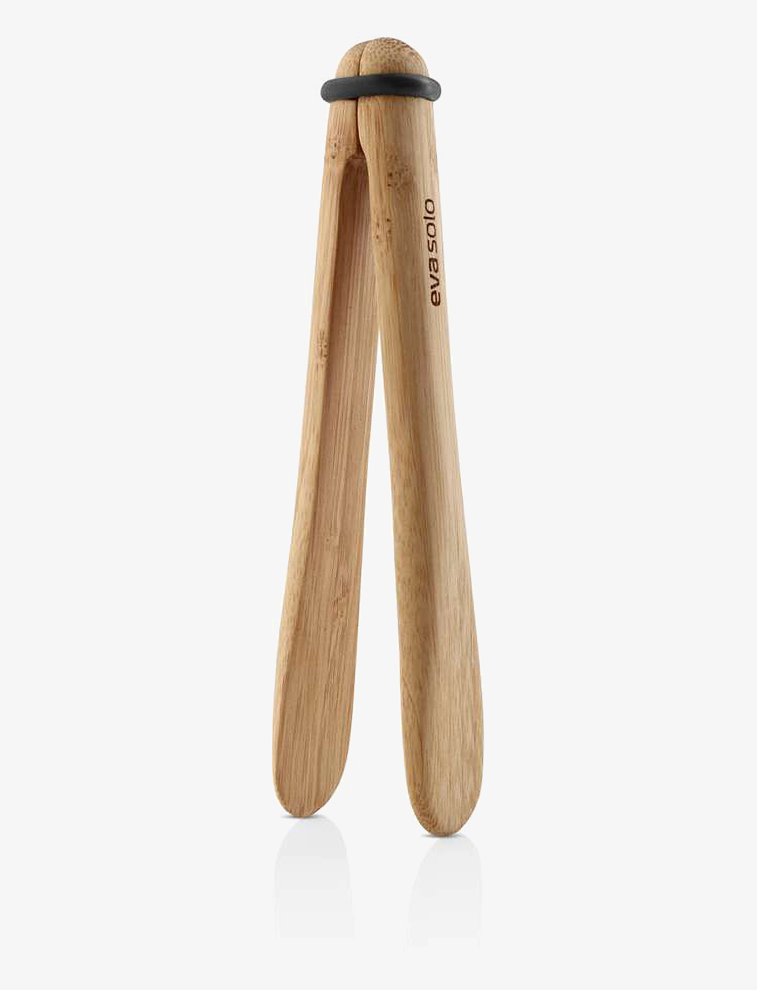 Nordic kitchen charcuterie tongs - WOOD
