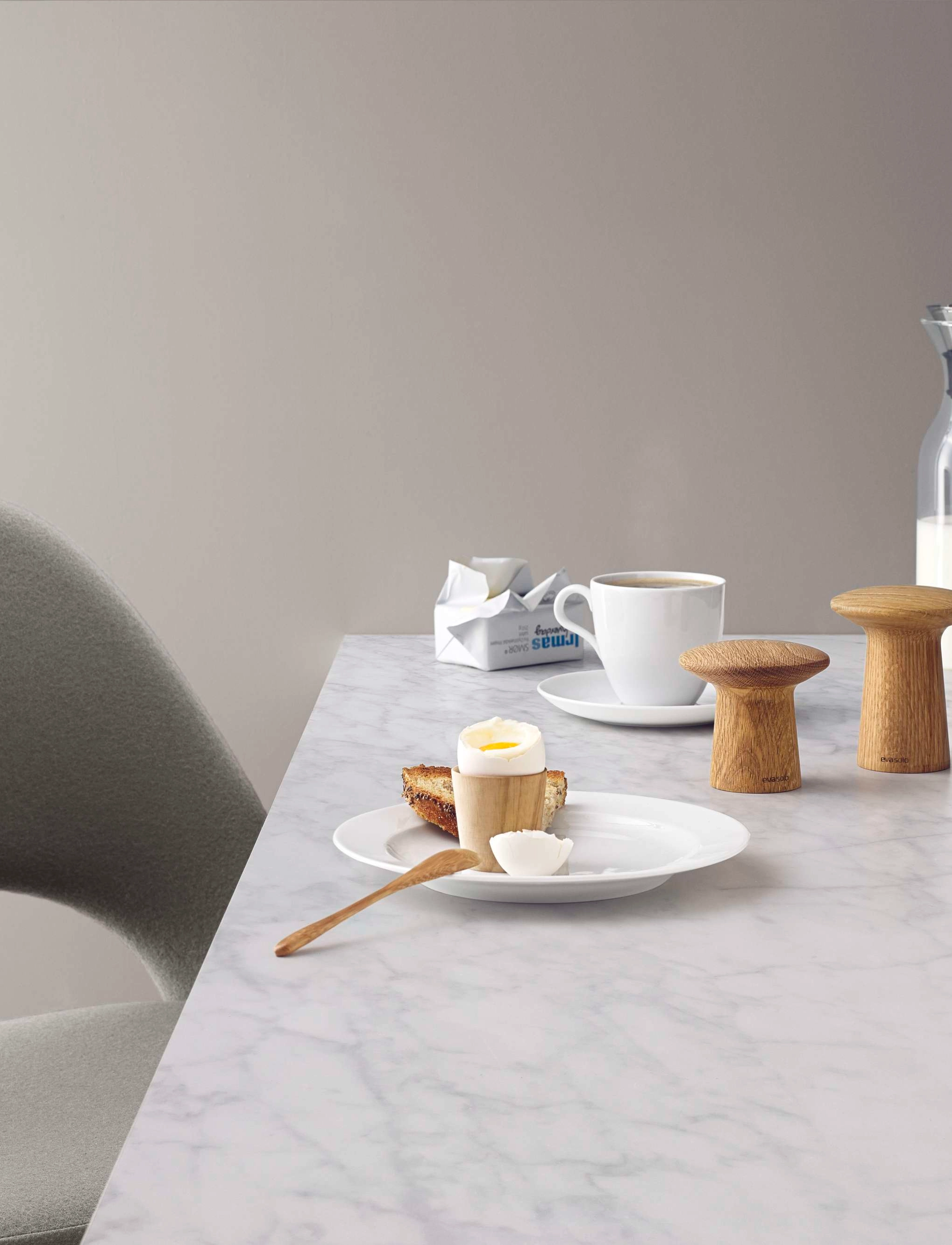 Eva Solo Salt&Peberkværn 11Cm Oak, H11 cm, Grinders, Beige - Salt & Pepper Shakers, Homeware