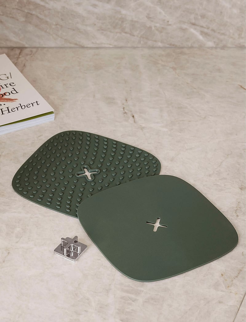 Eva Solo - Green tools Potholders 18 x 18 cm w/hook - kaaned ja tarvikud - green - 0