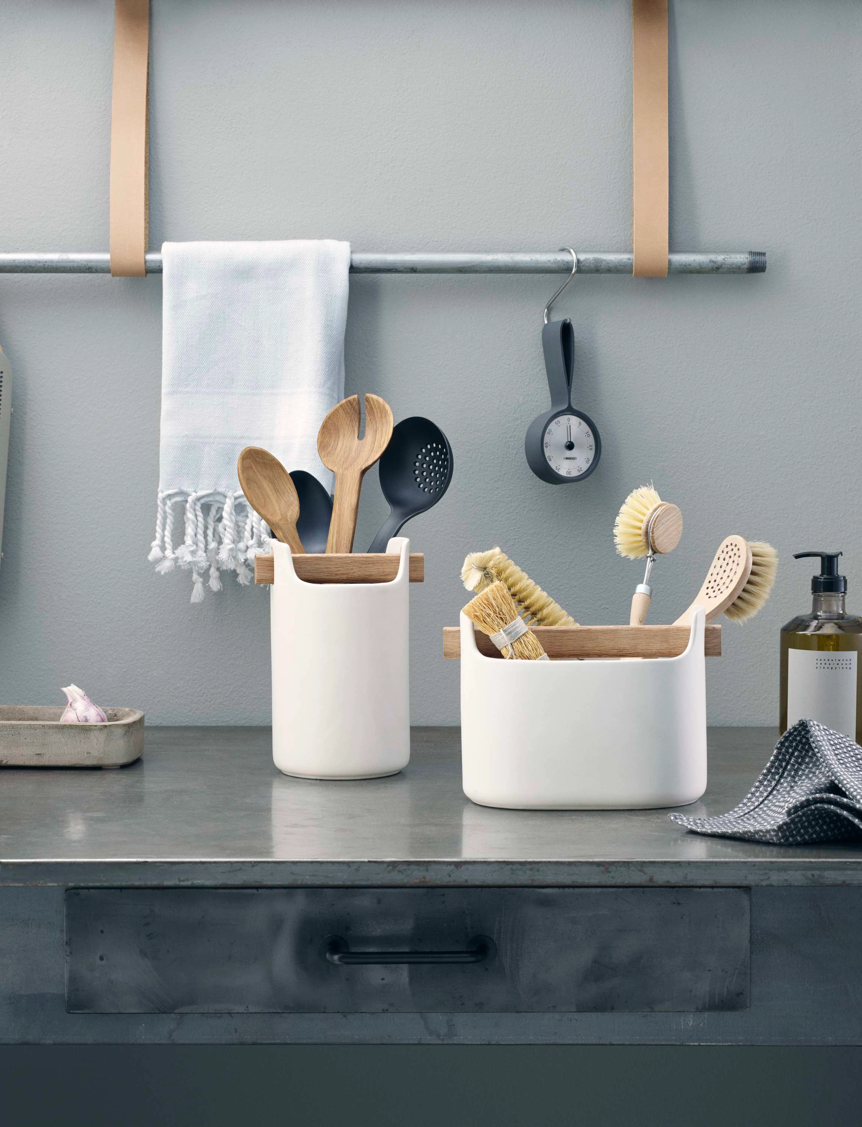 Eva Solo - Toolbox low 15cm - kitchen jars - white - 5