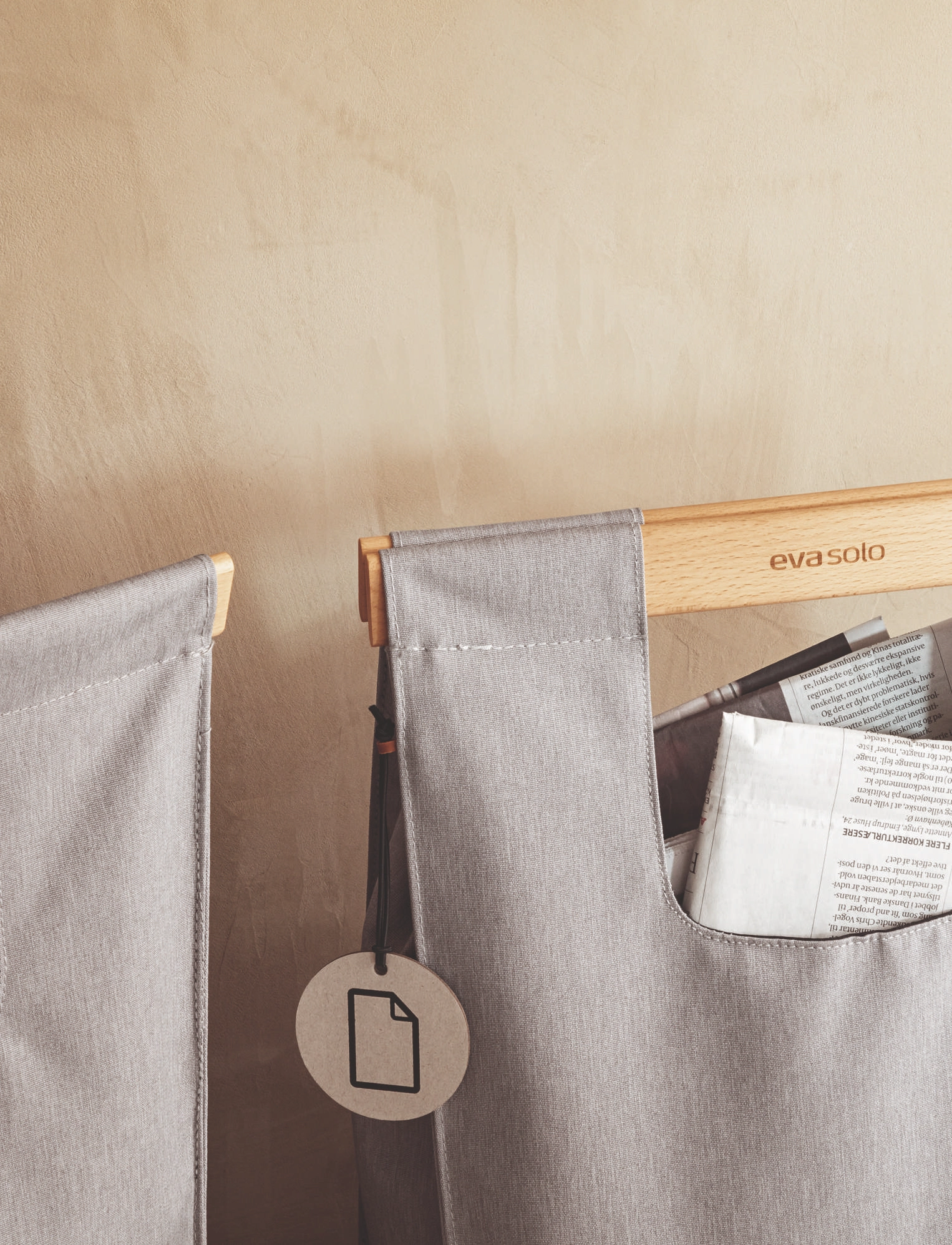 Eva Solo Affaldssorteringstaske 28L, 28 L, Storage, Grau - Paper Bins, Homeware