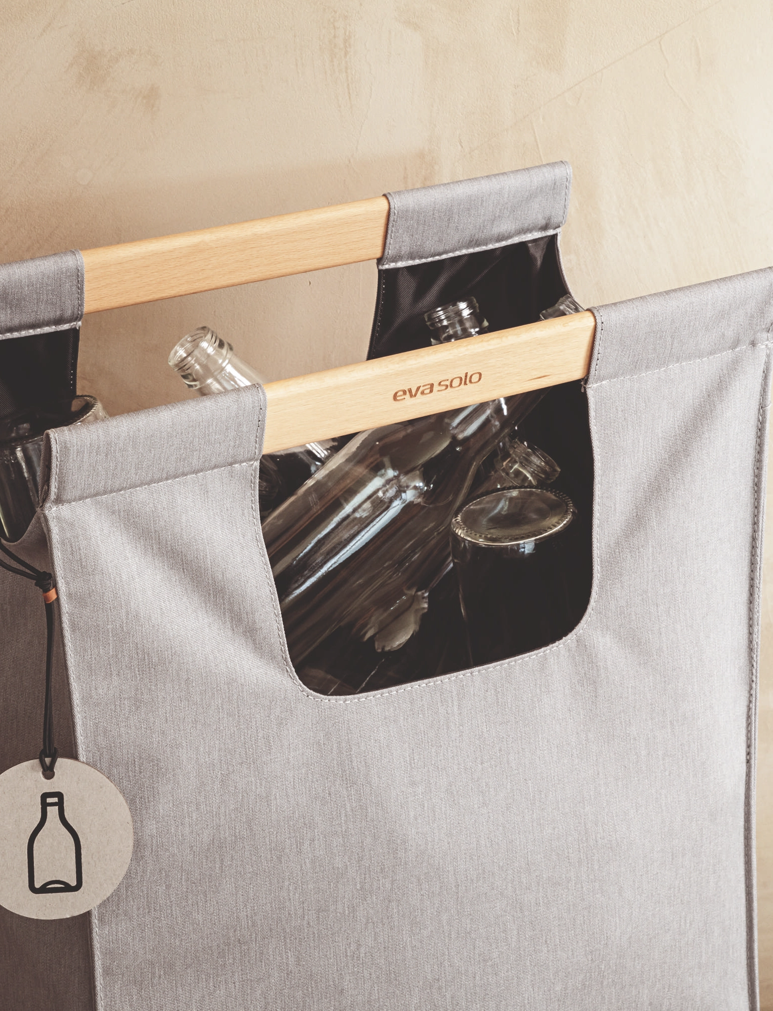 Eva Solo - Recycling waste bin bag 28l - paberi prügikastid - light grey - 5