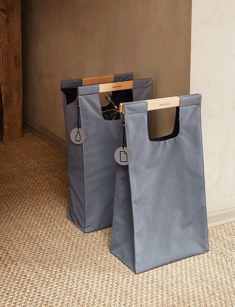 Eva Solo - Recycling waste bin bag 28l Dark grey - reinigung - dark grey - 0