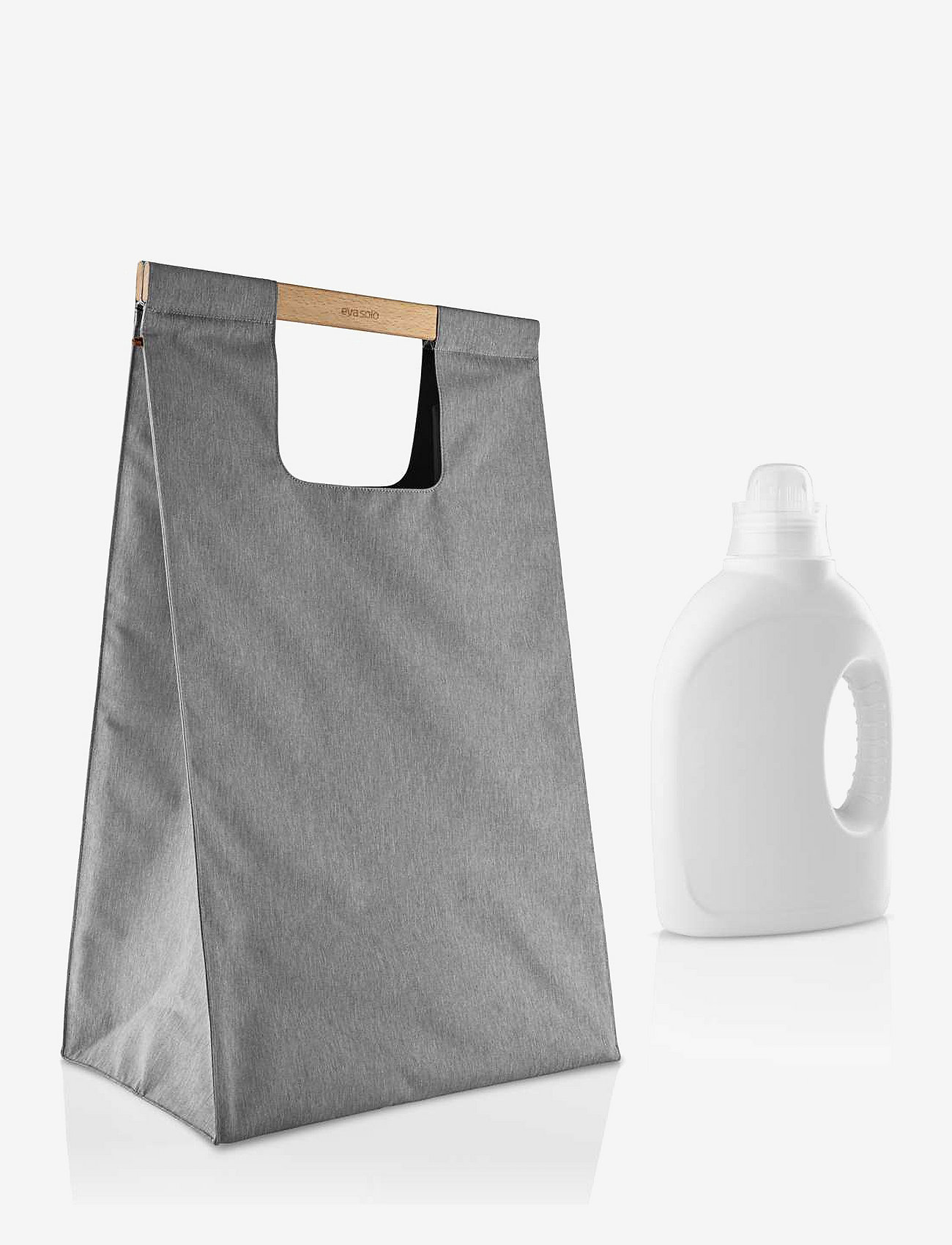 Eva Solo - Laundry bag Light grey - Þvottakörfur - light grey - 4