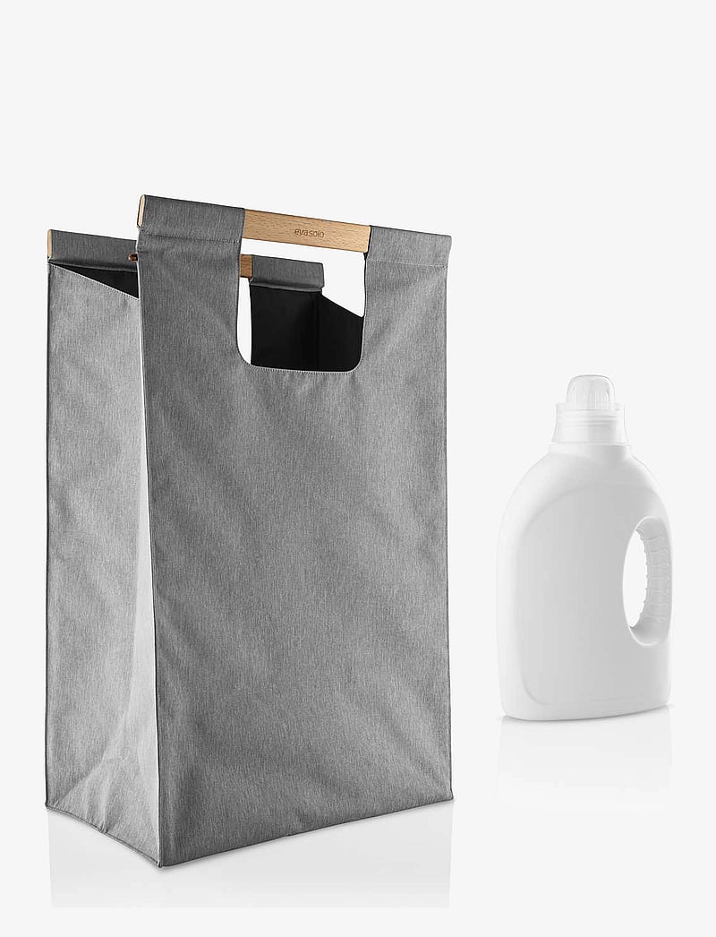 Eva Solo - Laundry bag Light grey - Þvottakörfur - light grey - 5