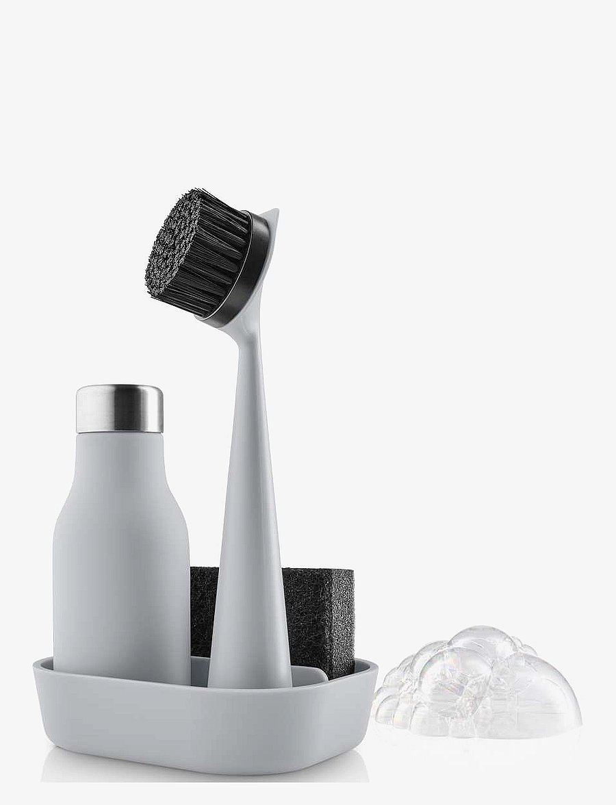 Eva Solo - Dishwashing set Marble grey - tücher & spülbürste - marble grey - 3