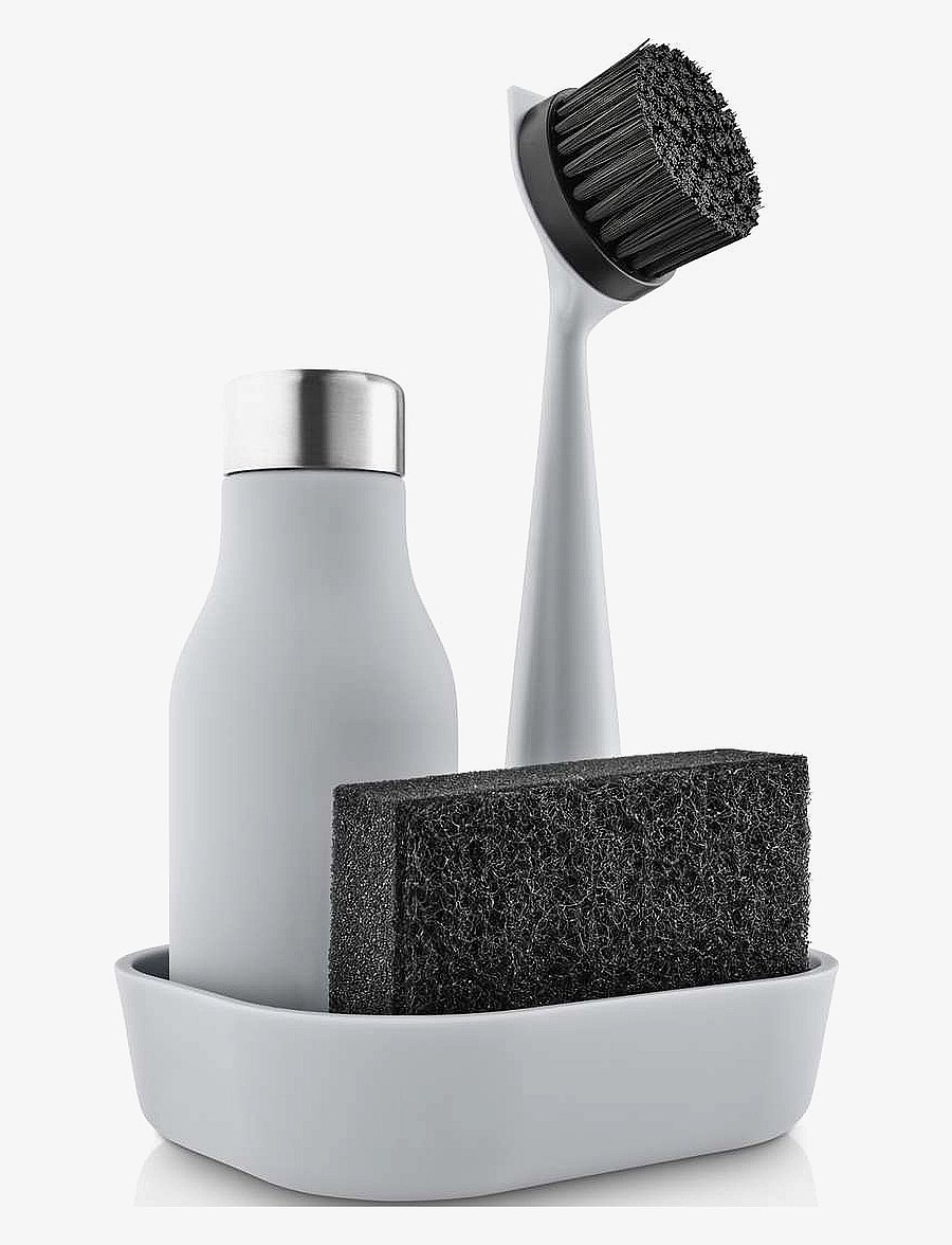 Eva Solo - Dishwashing set Marble grey - tücher & spülbürste - marble grey - 5