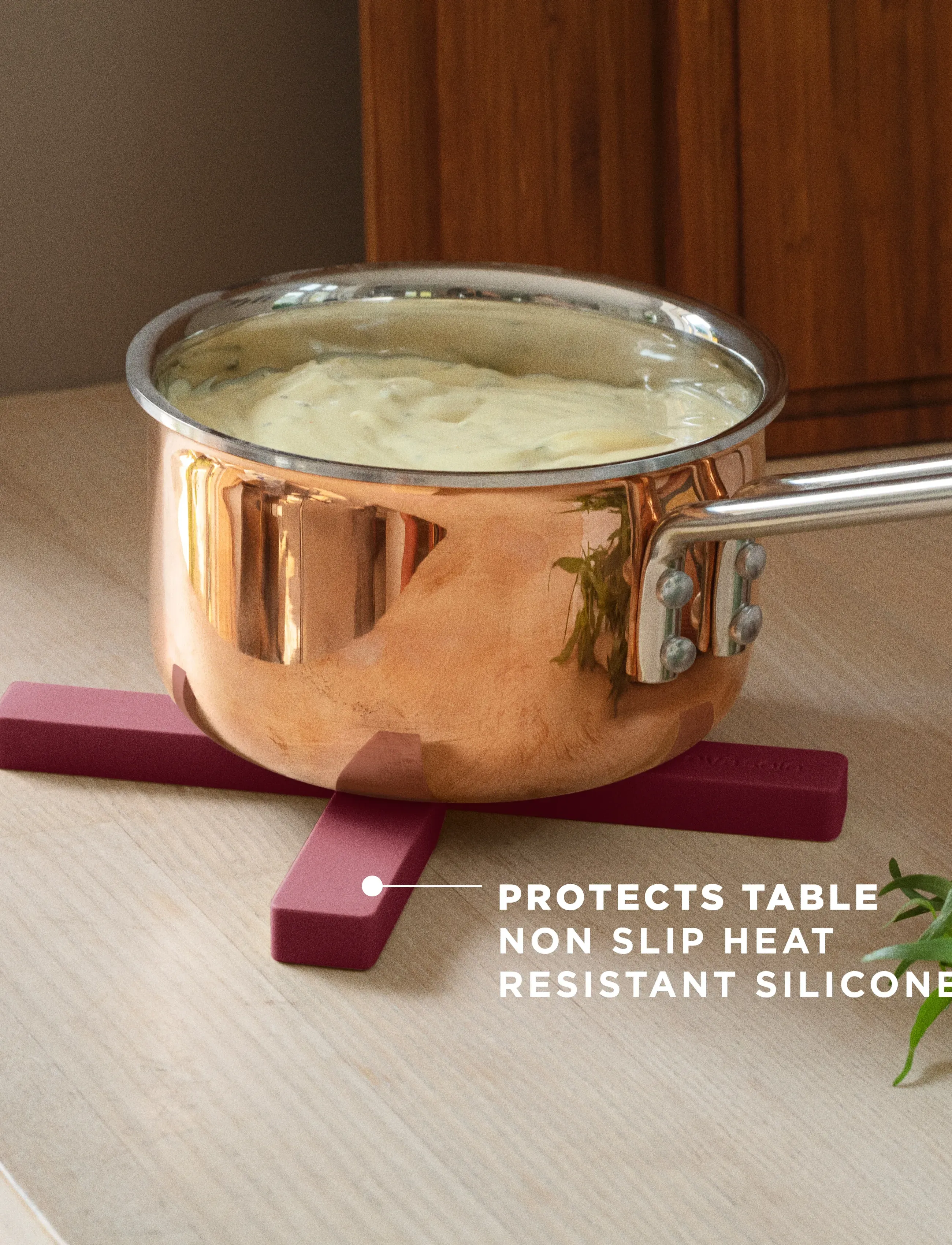 Eva Solo - Magnetic trivet Ruby - kuumaalused - ruby - 4
