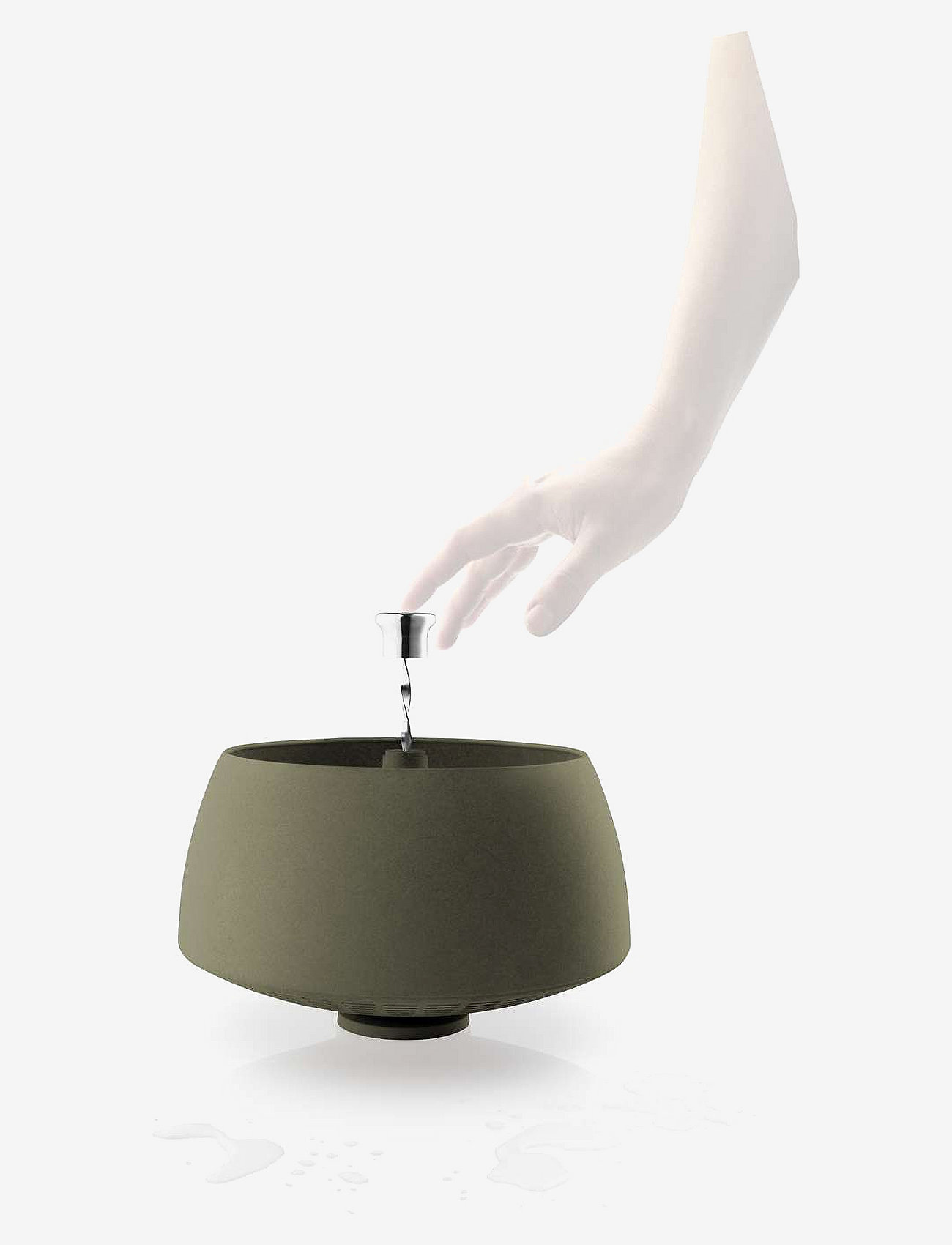 Eva Solo - Salladsslunga/durkslag Green Tool - durkslag & silar - green - 1