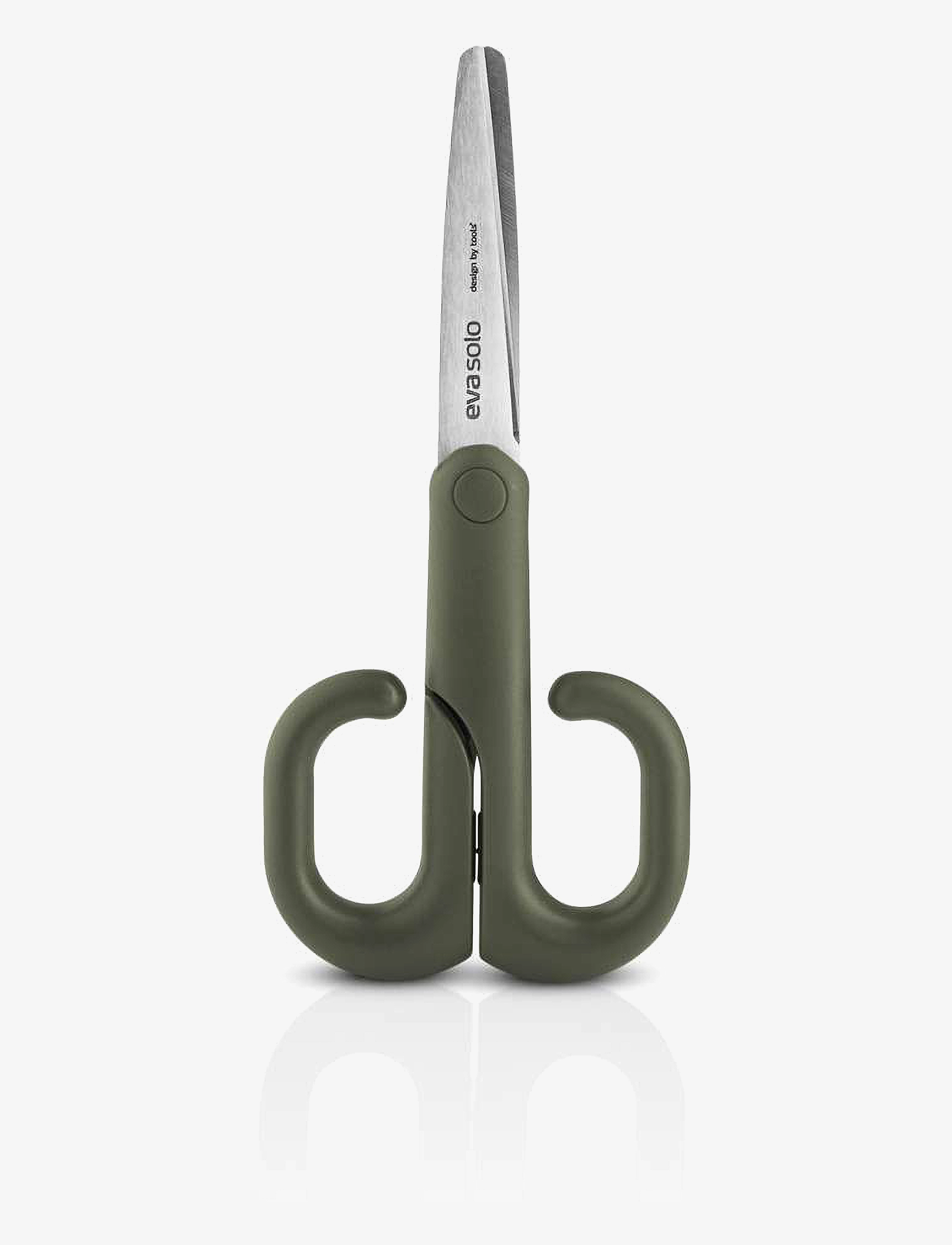 Eva Solo Green Tools Saks Small Afrundet 16 Cm, Saks, Grøn, Str: 16 cm