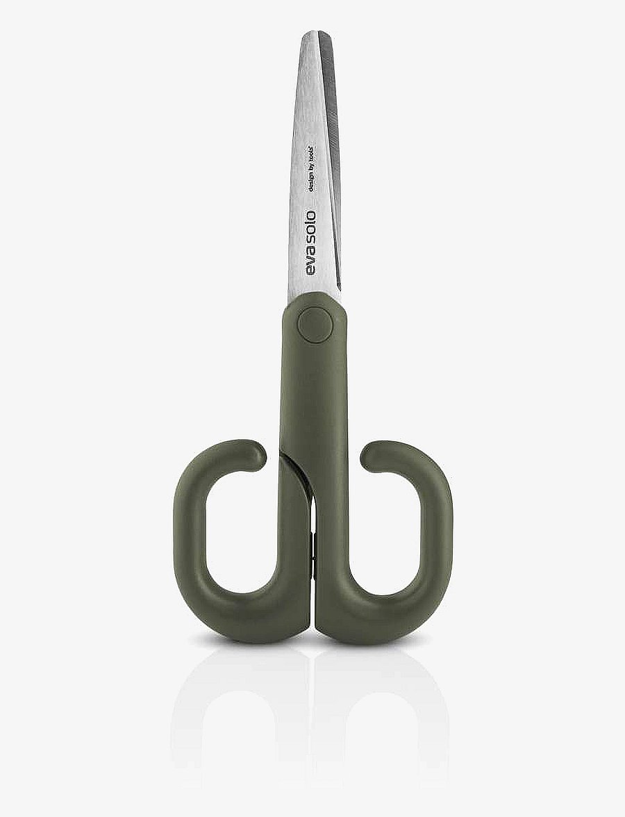 Eva Solo - Green tools scissor small rounded 16 cm - köögikäärid - green - 1