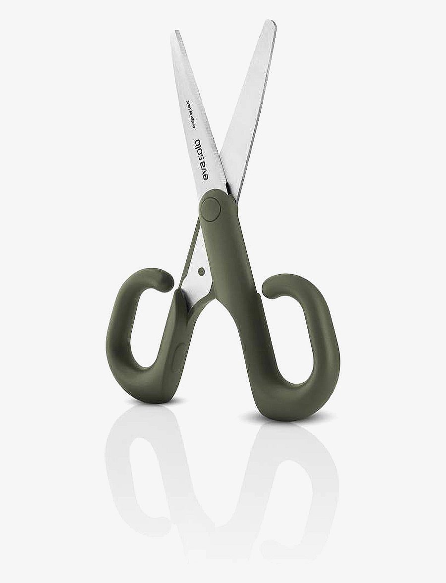 Eva Solo - Green tools scissor small rounded 16 cm - köögikäärid - green - 2
