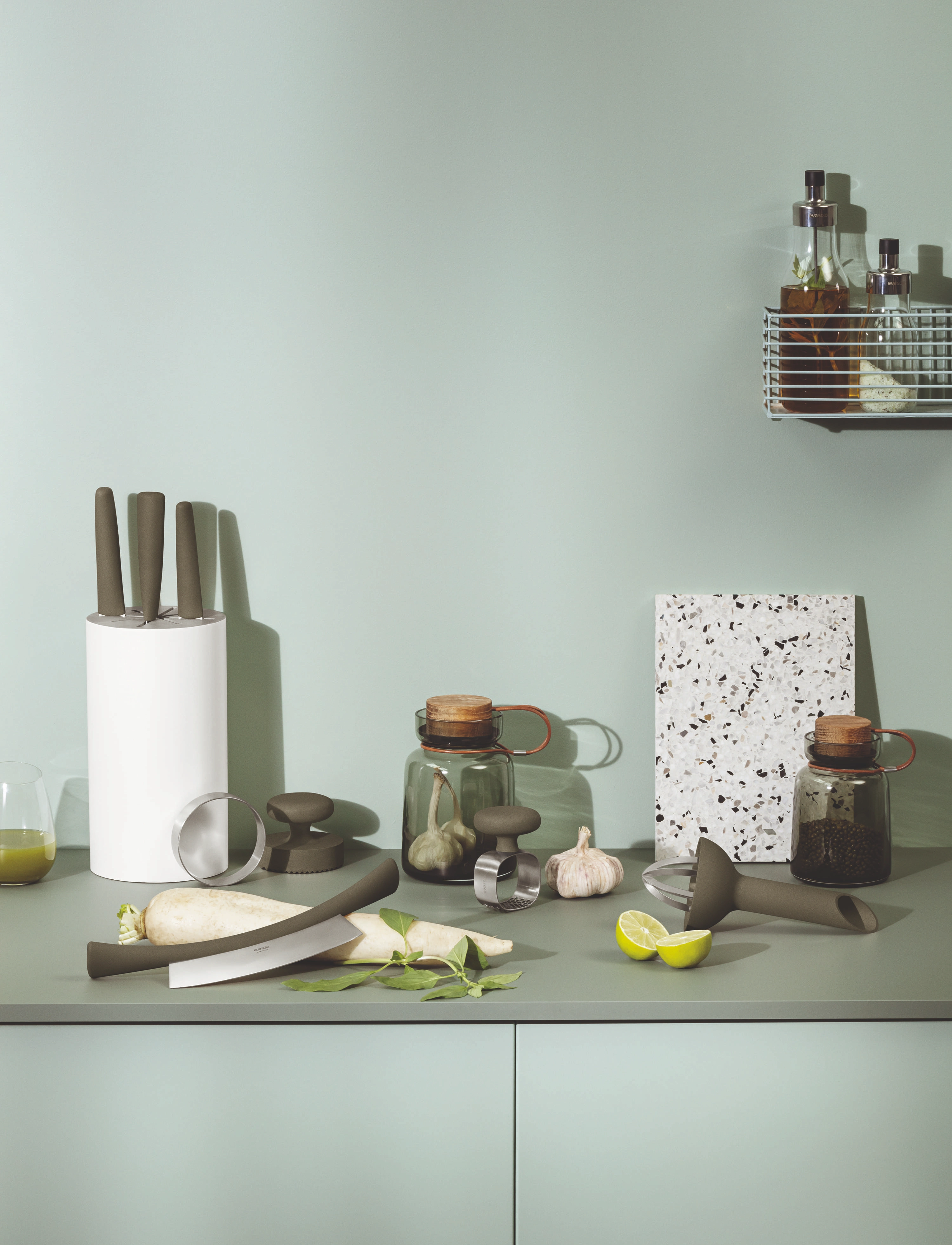 Eva Solo - Herb chopper Green tool - dārzeņu naži - green - 5