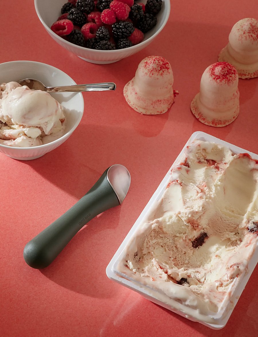 Eva Solo - Green tools Ice cream spoon - dessertlöffel - green - 4