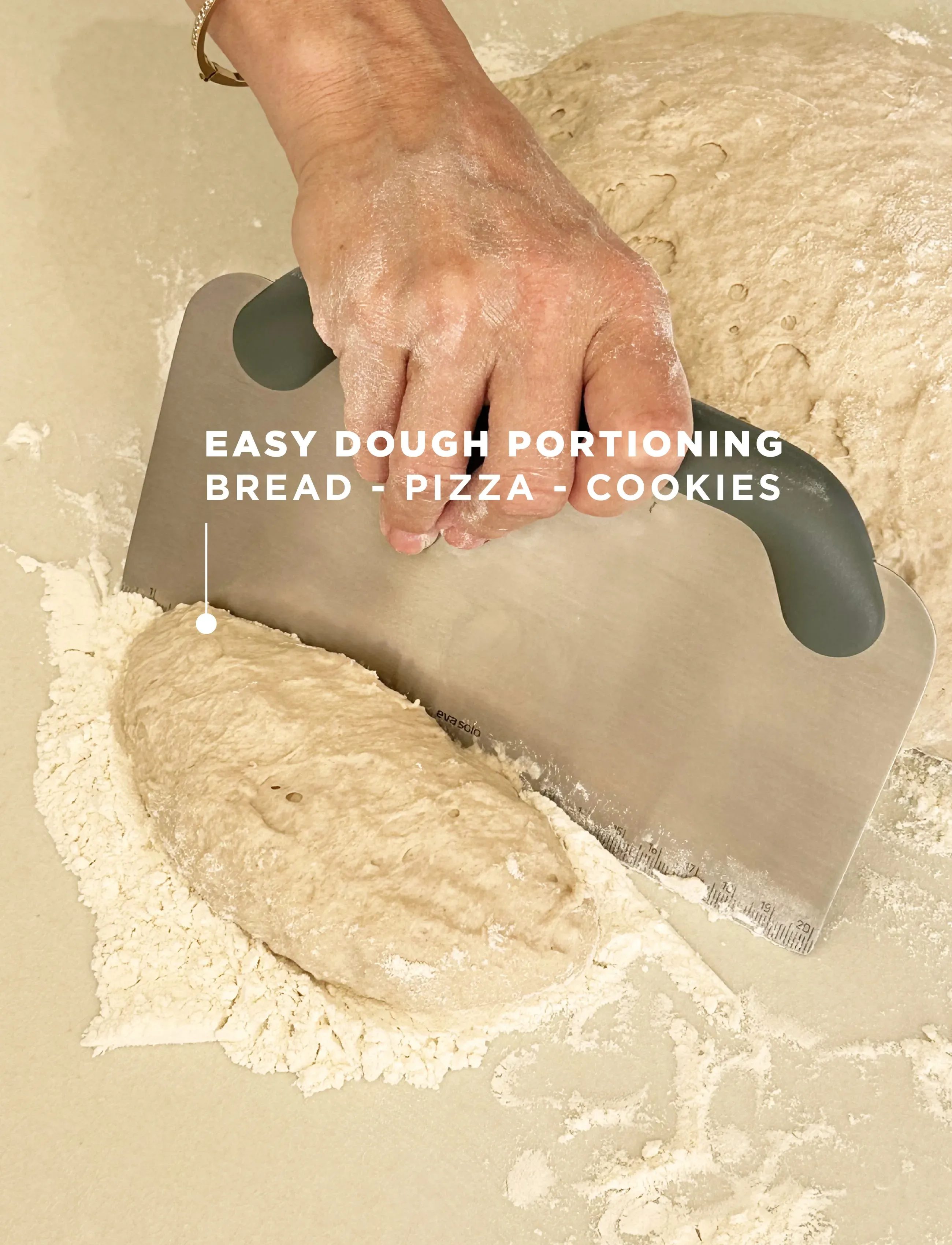 Eva Solo - Green tools Dough scraper - szpatułki i skrobaki do ciasta - green - 4