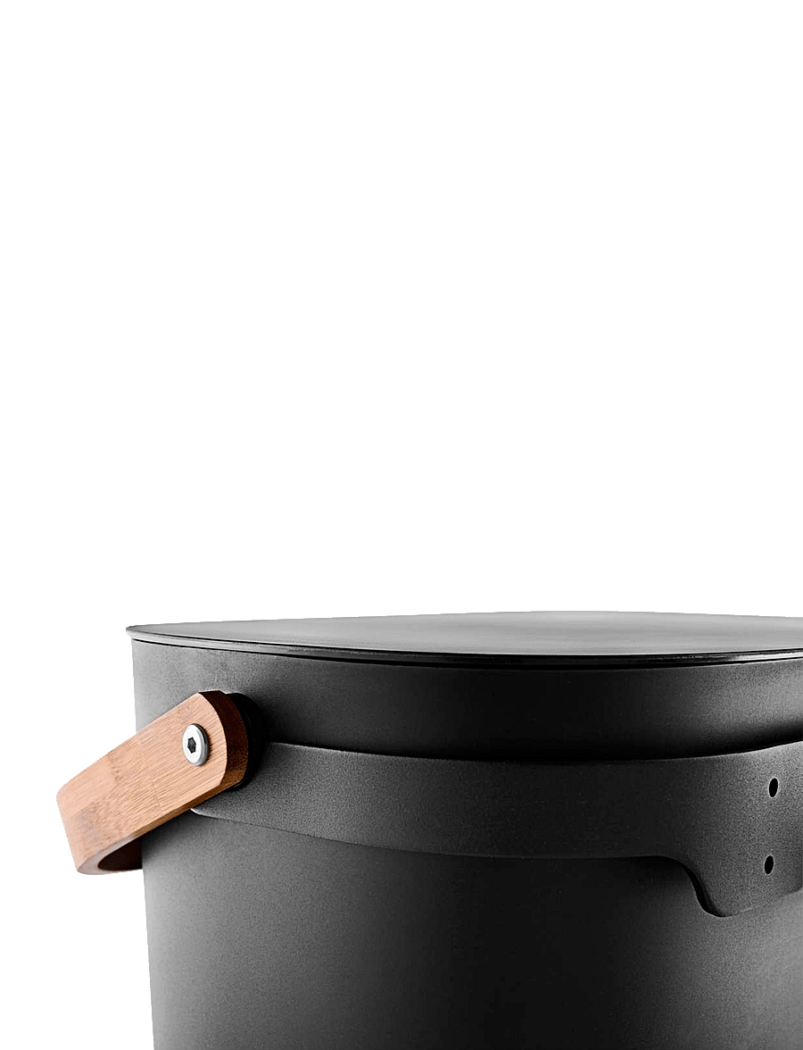 Eva Solo - Reflect wallmount for waste bin 16 l + 33 l - leivakastid ja -korvid - black - 2