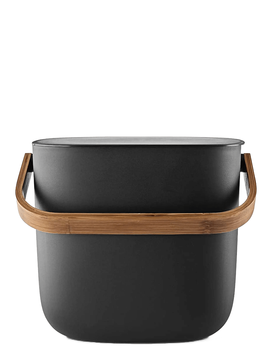 Eva Solo - Reflect Recycling waste bin 6 l - papierkörbe - black - 2