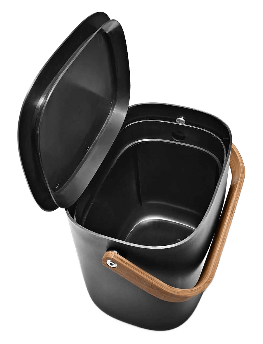 Eva Solo - Reflect Recycling waste bin 6 l - papierkörbe - black - 4