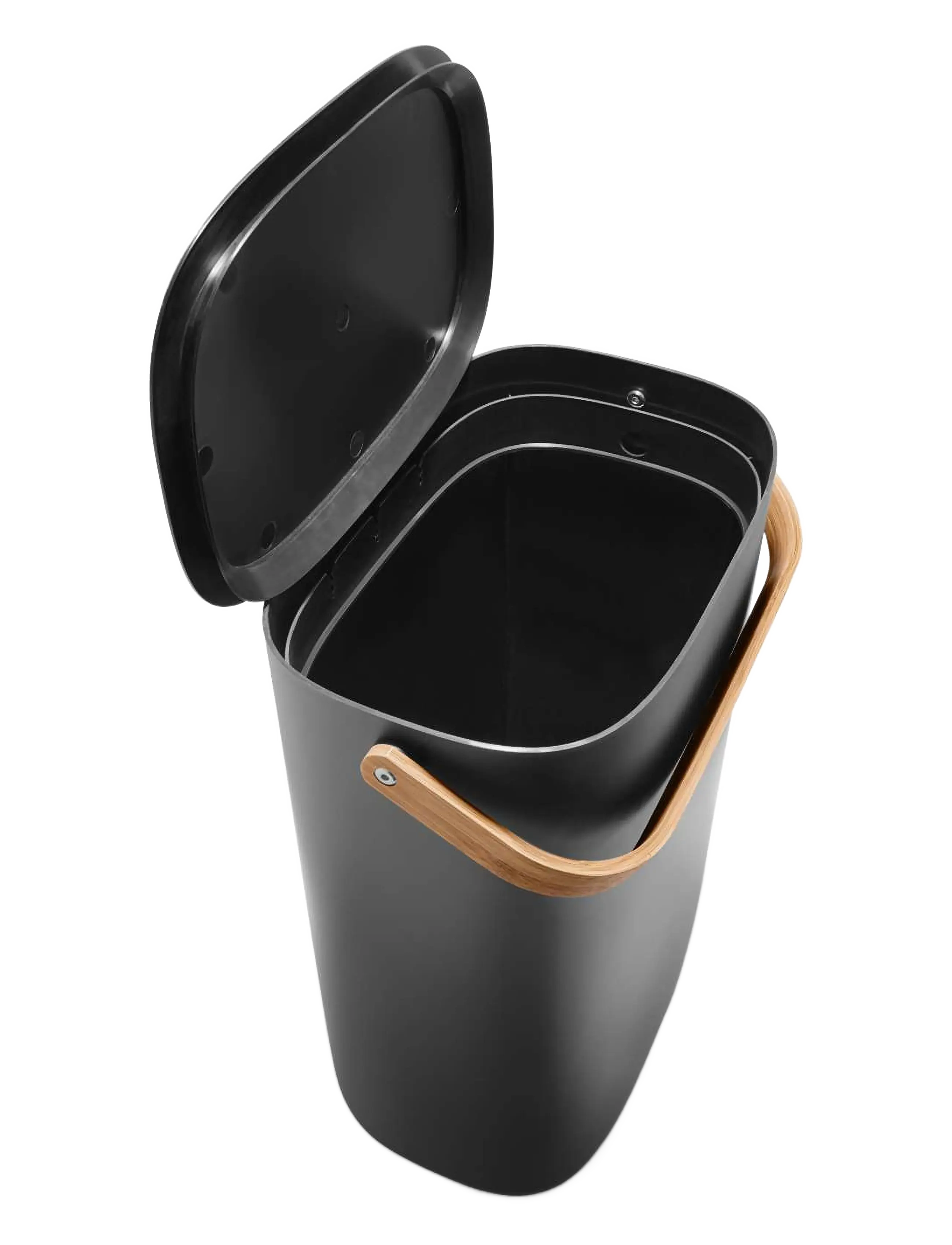 Eva Solo - Reflect Recycling waste bin - paberi prügikastid - black - 4