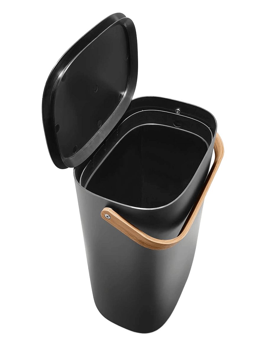 Eva Solo - Reflect Recycling waste bin - paberi prügikastid - black - 4
