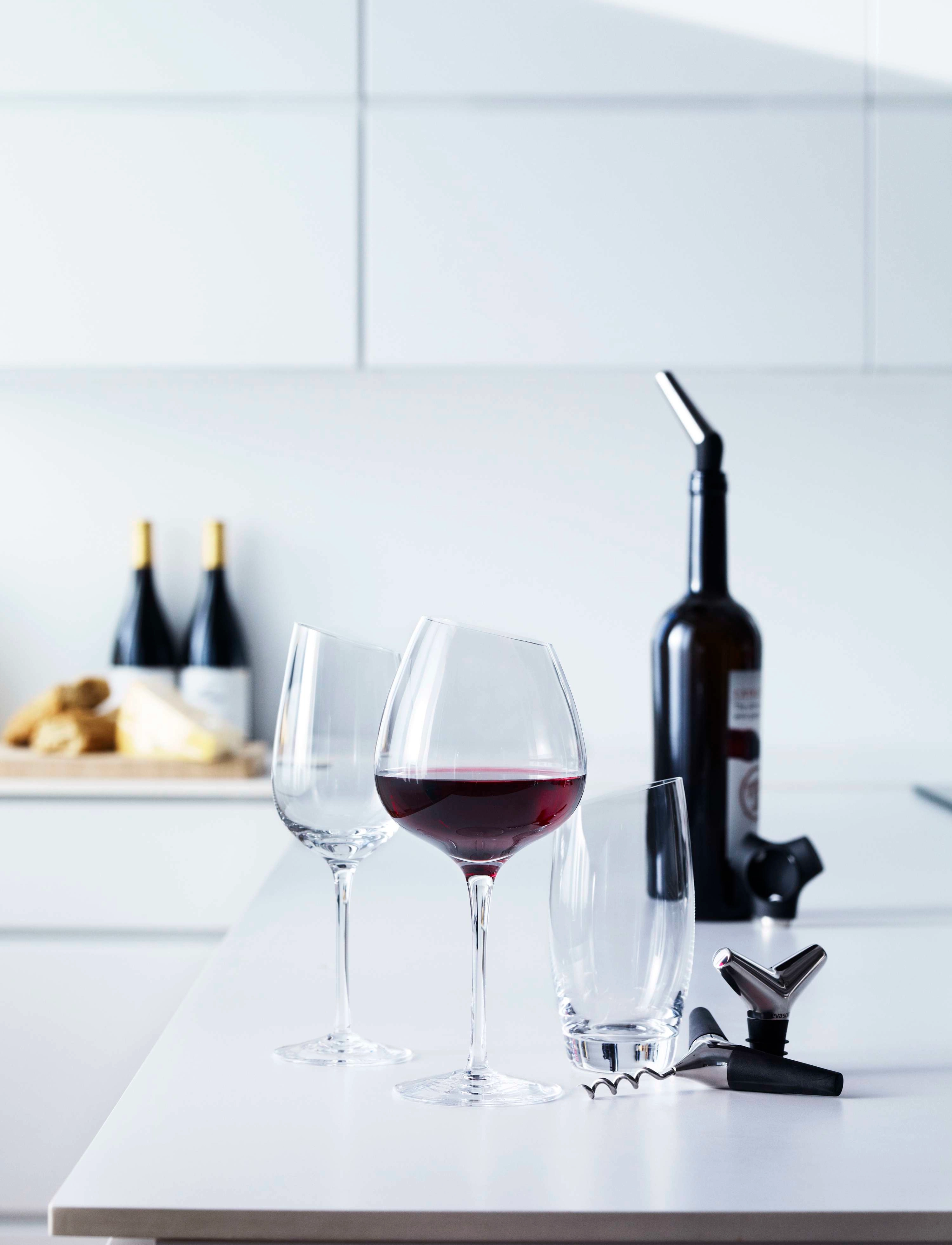 Eva Solo Vinglas Bourgogne, 50 CL, Wine Glass, Nackt - Red Glasses, Homeware