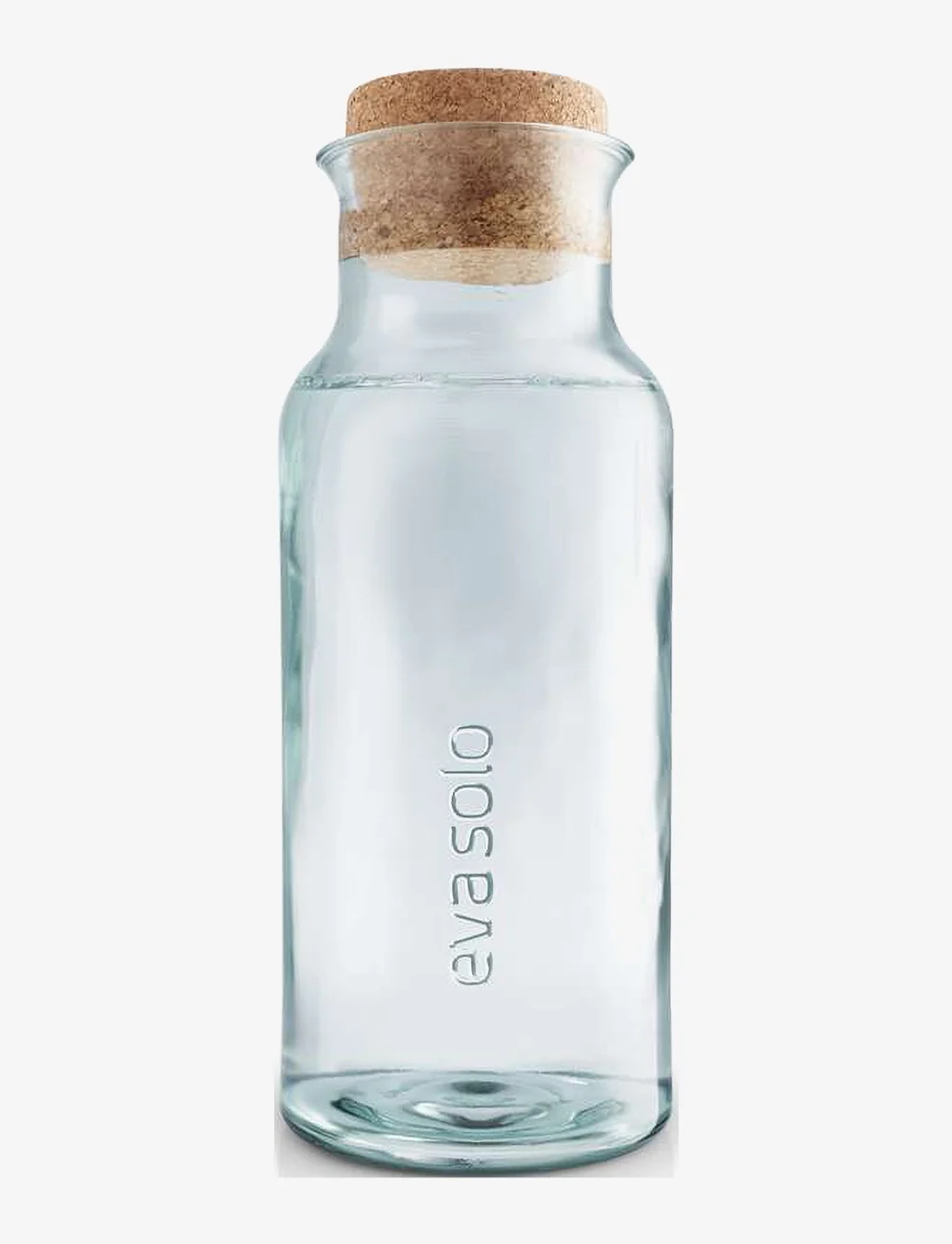 Eva Solo - Recycled carafe w/cork 1l - nach preis einkaufen - clear - 4