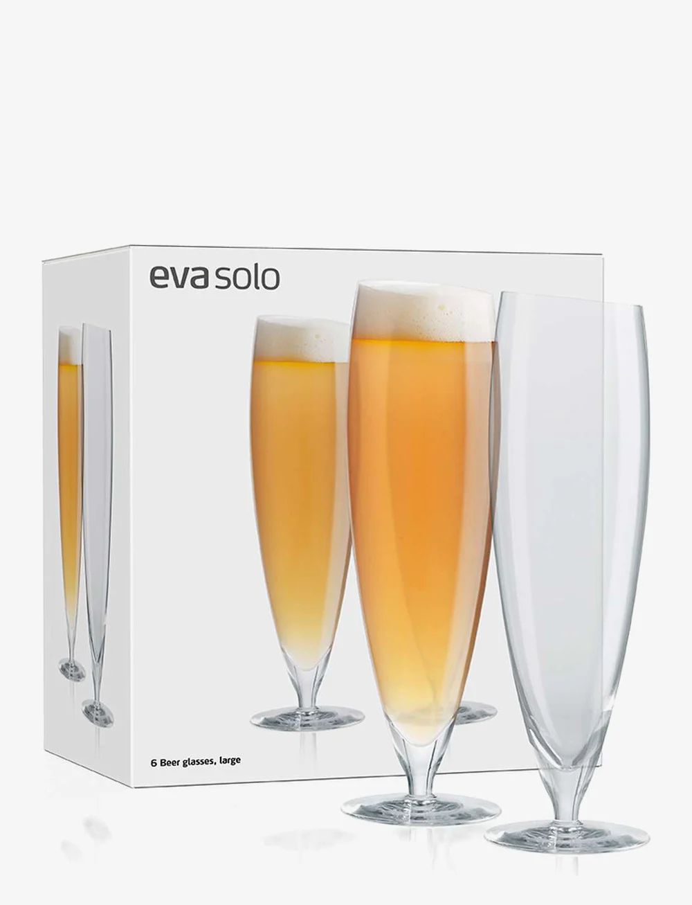 Eva Solo - Beer glass large 6 pcs - Üle 100 € - clear - 3