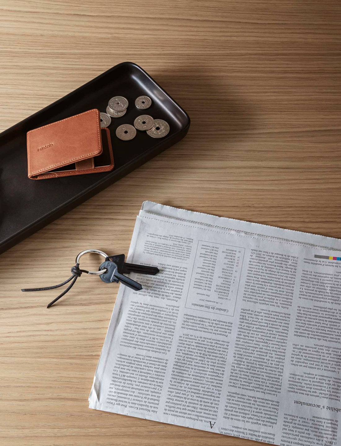 Eva Solo Credit Card Holder Cognac Card holders Boozt
