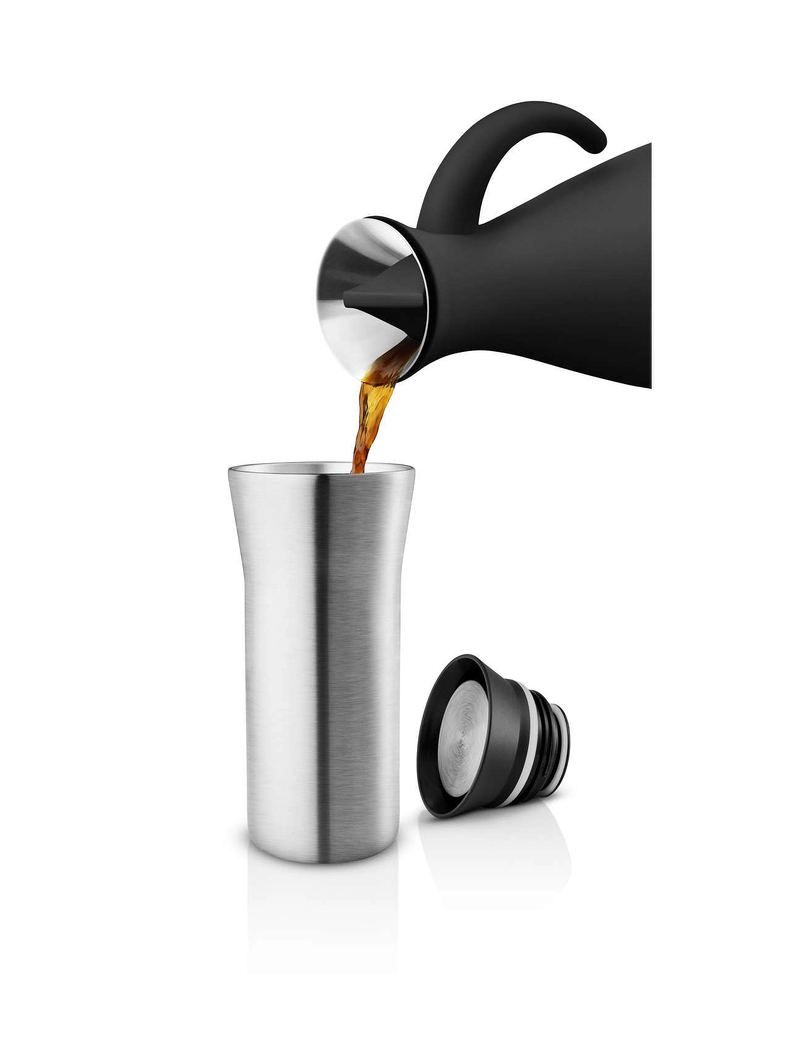 Eva Solo - City To Go Cup 0,35l steel/black - steel/black - 5