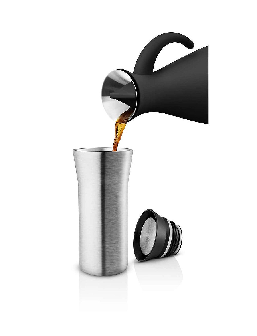 Eva Solo - City To Go Cup 0,35l steel/black - steel/black - 5