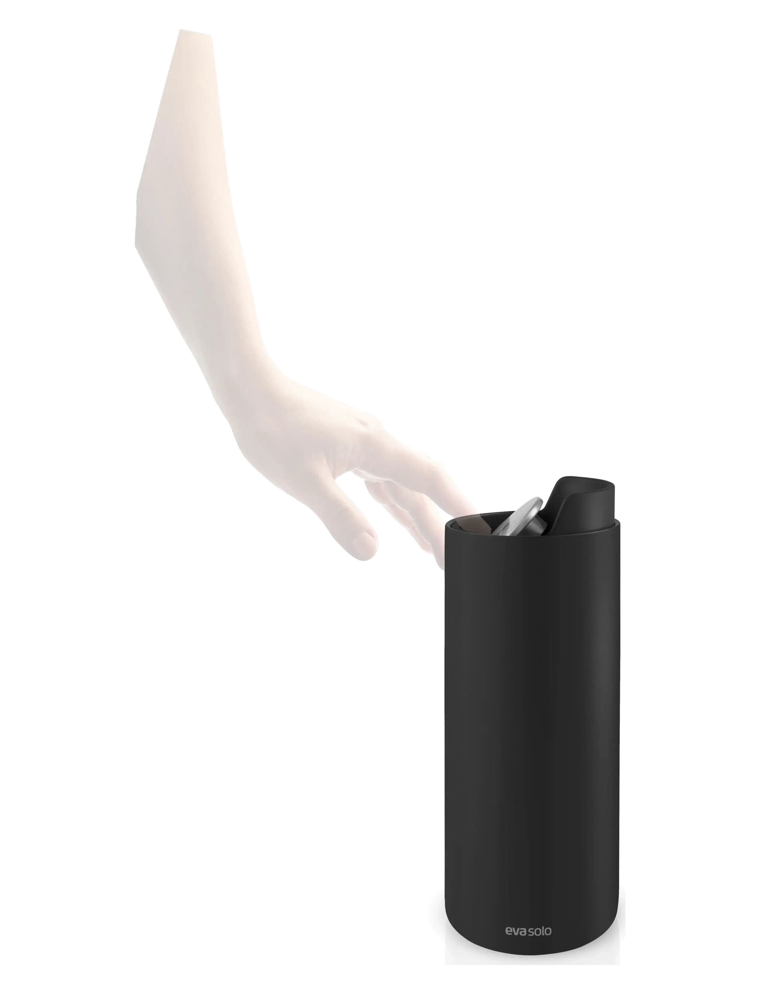 Eva Solo - Urban To Go Cup 0,35 L Black - thermostassen - black - 2