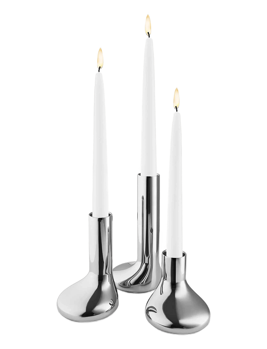 Eva Solo - Mellow Candlestick set 3 pcs. - nach preis einkaufen - steel - 1