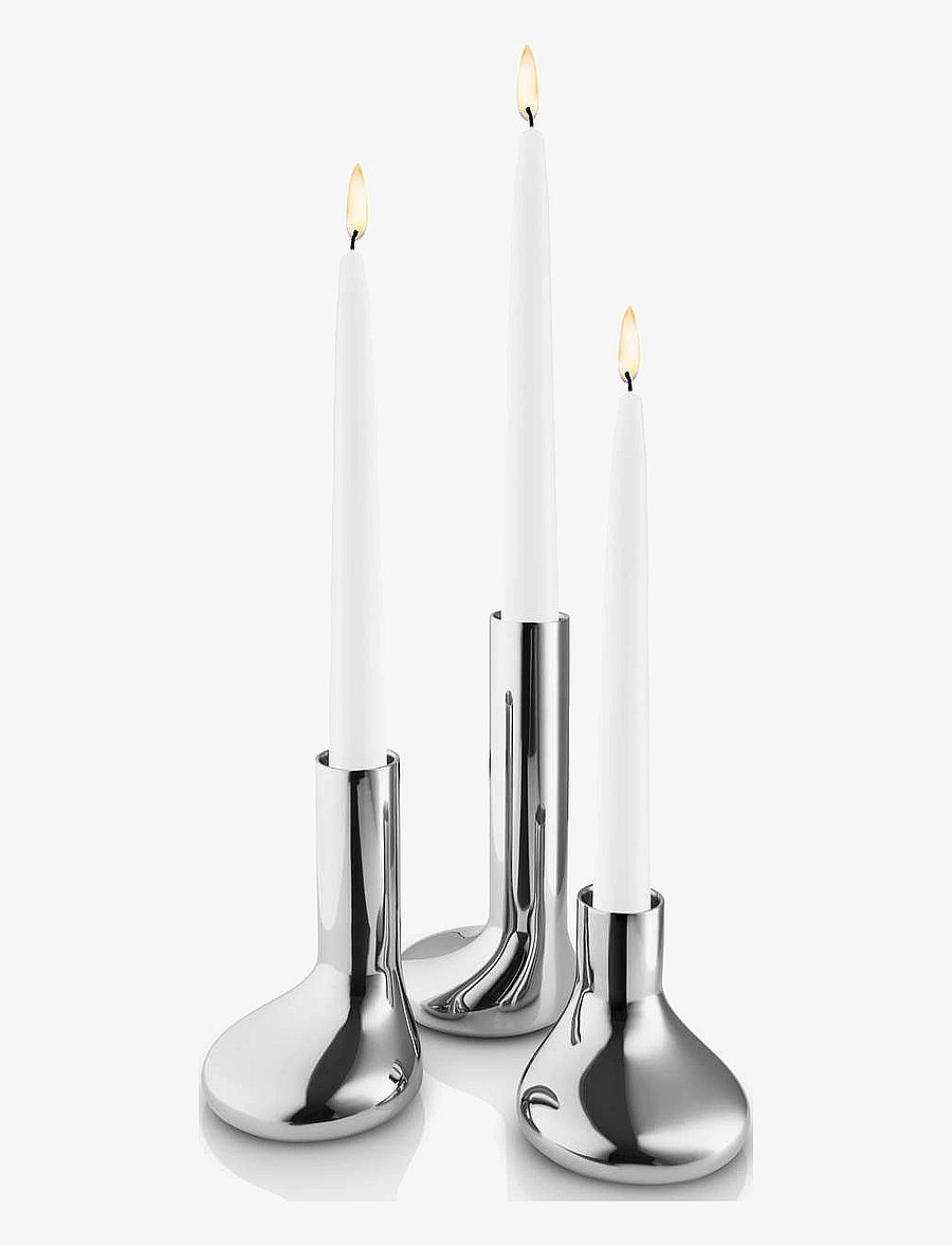 Eva Solo - Mellow Candlestick set 3 pcs. - nach preis einkaufen - steel - 1