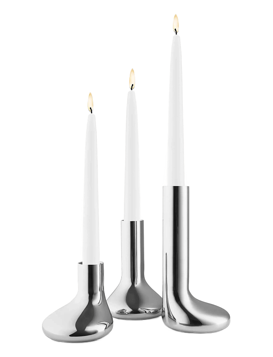Eva Solo - Mellow Candlestick set 3 pcs. - nach preis einkaufen - steel - 2