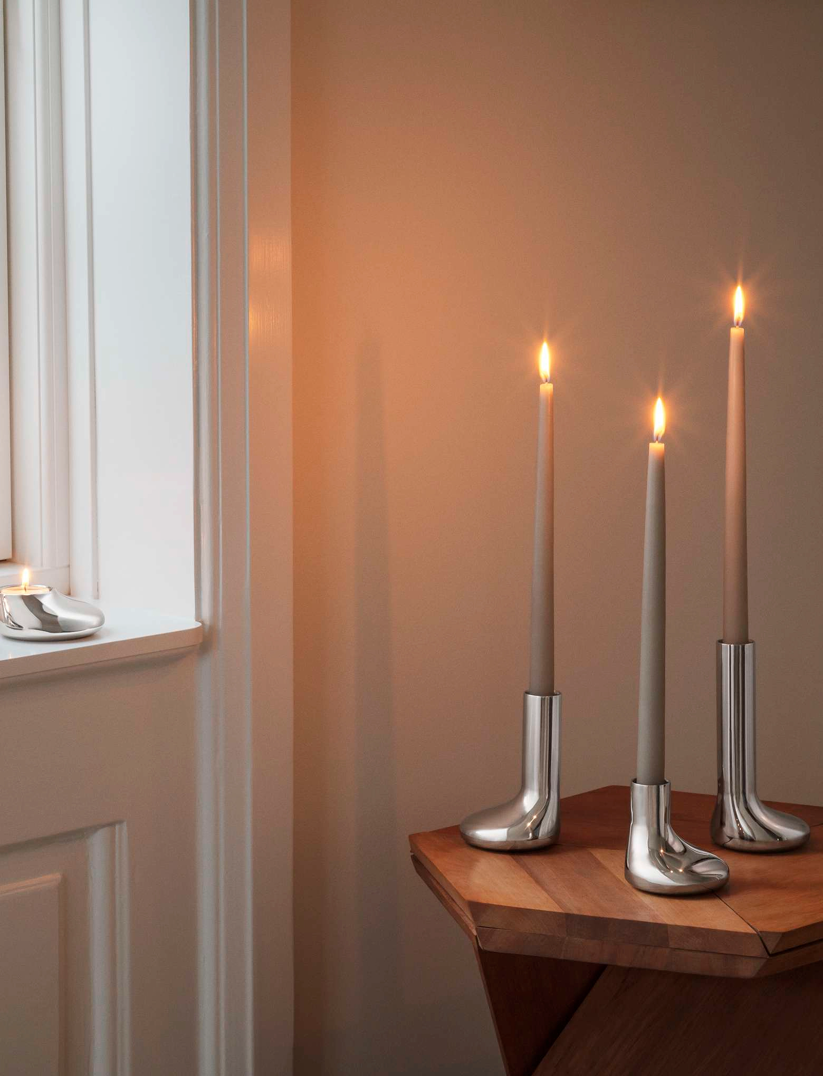 Eva Solo - Mellow Candlestick set 3 pcs. - nach preis einkaufen - steel - 5