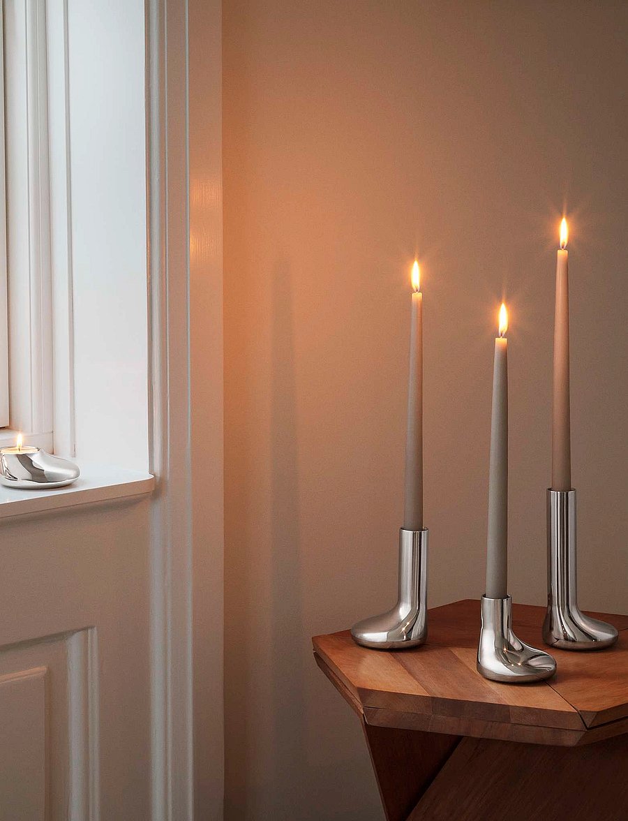 Eva Solo - Mellow Candlestick set 3 pcs. - nach preis einkaufen - steel - 5
