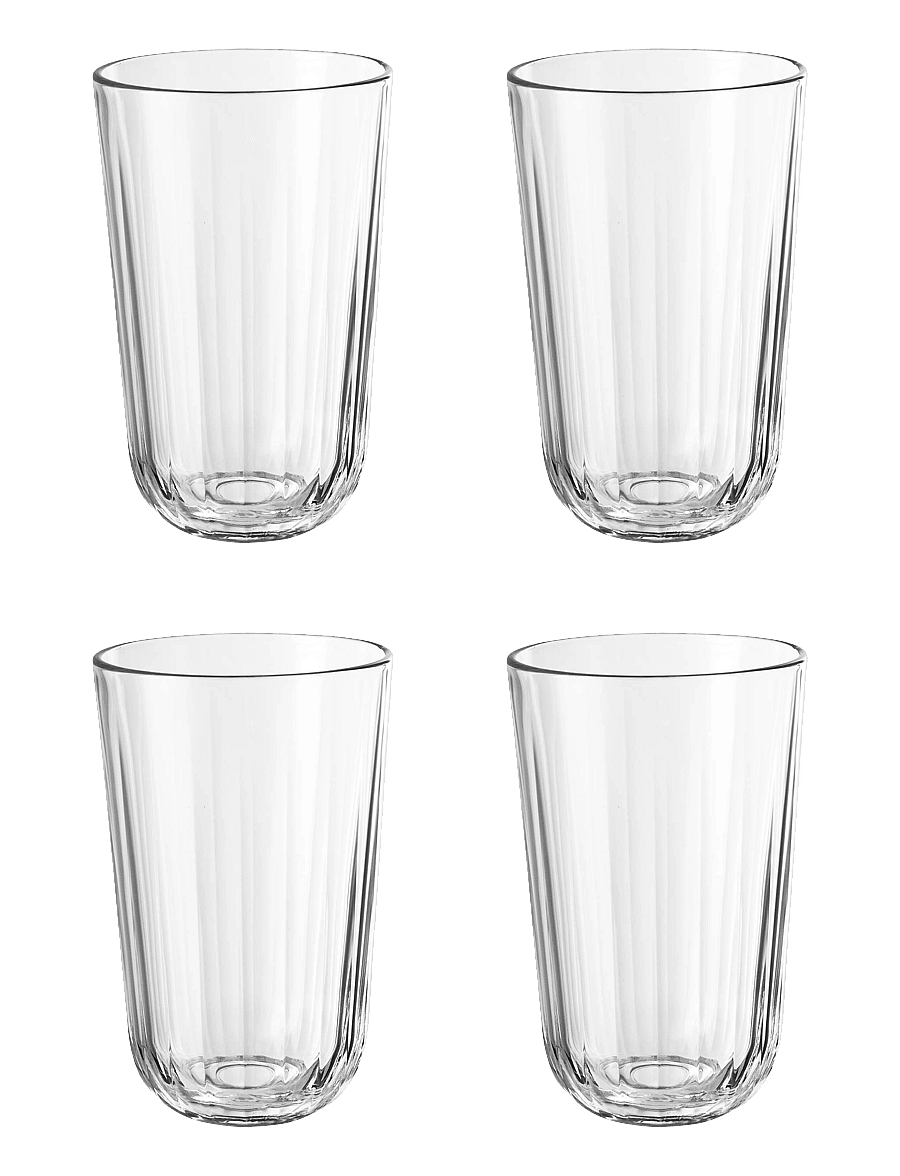 Eva Solo - 4 Facet tumblers 43cl - joogiklaasid - clear - 1